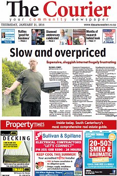 The Timaru Courier - January 21st 2016